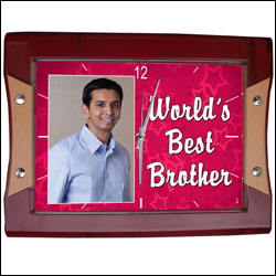 "Customised Wall Clock (for Brother) - Click here to View more details about this Product